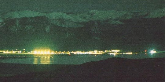 luci della base dell'area 51